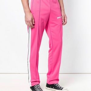Pink palm angels track pants
